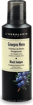 Фото L'Erbolario піна для гоління Black Juniper Energising Чорний ялівець 200 мл