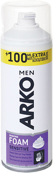 Фото Arko Men пена для бритья Sensitive 300 мл