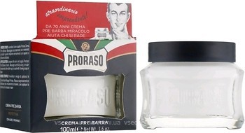 Фото Proraso крем до гоління Protective з алое таі вітаміном E 100 мл