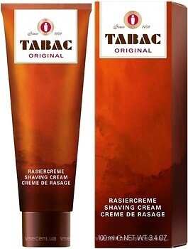 Фото Maurer & Wirtz крем для бритья Tabac Original 100 мл