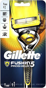Фото Gillette станок для гоління Fusion5 ProShield Flexball з 1 змінним картриджем