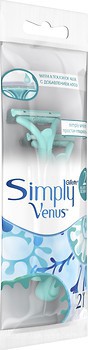 Фото Gillette Venus бритвенный станок Simply 2 одноразовый 2 шт