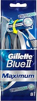 Фото Gillette станок для гоління Blue 2 Maximum одноразовий 8 шт