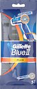 Фото Gillette станок для гоління Blue 2 Plus одноразовий 5 шт