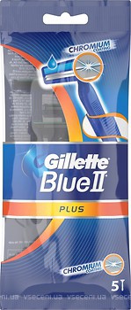 Фото Gillette станок для гоління Blue 2 Plus одноразовий 5 шт
