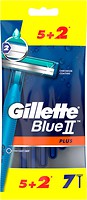Фото Gillette бритвенный станок Blue 2 Plus одноразовый 7 шт