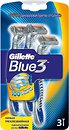 Фото Gillette станок для гоління Blue 3 одноразовий 3 шт