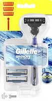 Фото Gillette станок для гоління Mach 3 Start з 3 змінними картриджами
