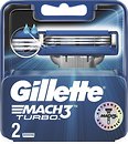 Фото Gillette змінні картриджі Mach 3 Turbo 2 шт