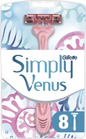 Фото Gillette Venus станок для гоління Simply 3 одноразовий 8 шт