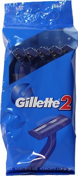 Фото Gillette станок для гоління 2 одноразовий 5 шт