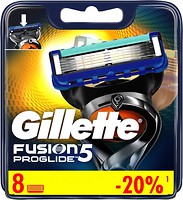 Фото Gillette змінні картриджі Fusion5 ProGlide 8 шт
