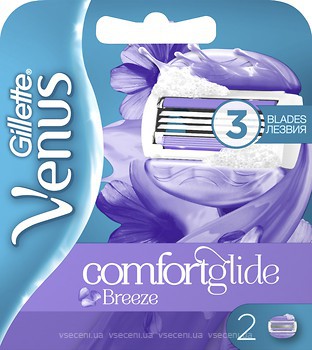 Фото Gillette Venus змінні картриджі Breeze 2 шт