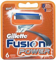 Фото Gillette змінні картриджі Fusion5 Power 6 шт