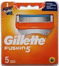 Фото Gillette змінні картриджі Fusion5 5 шт