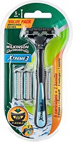 Фото Wilkinson Sword (Schick) станок для гоління Xtreme3 Hybrid з 5 змінними картриджами