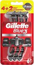 Фото Gillette станок для гоління Blue 3 Nitro одноразовий 6 шт