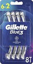 Фото Gillette станок для гоління Blue 3 Comfort одноразовий 8 шт