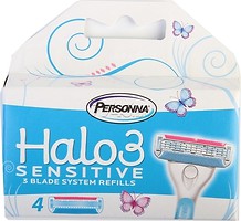 Фото Personna змінні картриджі Halo 3 Sensitive 4 шт