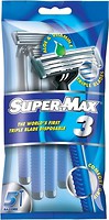 Фото Super-Max станок для гоління з 3 лезами одноразовий 5 шт