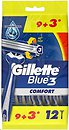 Фото Gillette станок для гоління Blue 3 Comfort одноразовий 12 шт