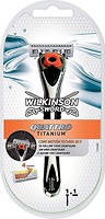Фото Wilkinson Sword (Schick) станок для гоління Quattro Titanium Core Motion з 1 змінним картриджем