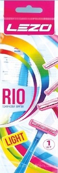 Фото Lezo станок для гоління Rio одноразовий жіночий 1 шт