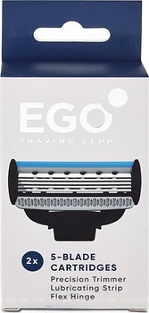 Фото Ego Shaving Club змінні картриджі 5 Blade 2 шт