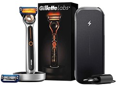 Фото Gillette станок для гоління Labs Heated Razor з 2 змінними картриджами і футляром