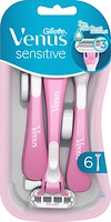 Фото Gillette Venus станок для гоління Sensitive одноразовий 6 шт