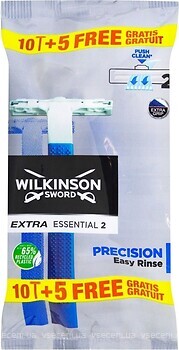 Фото Wilkinson Sword (Schick) станок для гоління Extra 2 Precision одноразовий 15 шт