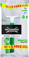 Фото Wilkinson Sword станок для гоління Extra 2 Sensitive одноразовий 15 шт