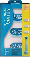 Фото Gillette Venus бритвенный станок Smooth с 3 сменными картриджами