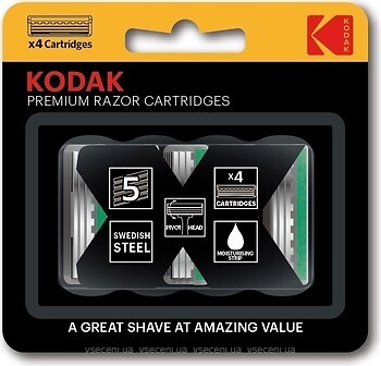 Фото Kodak змінні картриджі Premium 5 4 шт