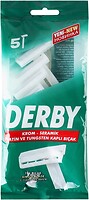 Фото Derby бритвенный станок с 1 лезвием одноразовый 5 шт