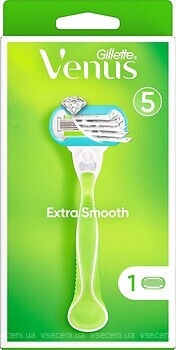 Фото Gillette Venus станок для гоління Extra Smooth з 1 змінним картриджем