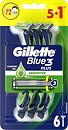 Фото Gillette станок для гоління Blue 3 Sensitive одноразовий 6 шт