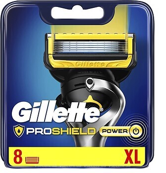Фото Gillette змінні картриджі Fusion5 ProShield Power 8 шт