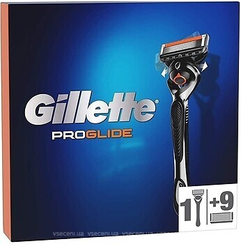 Фото Gillette станок для гоління Fusion5 ProGlide Flexball з 10 змінними картриджами