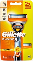 Фото Gillette станок для гоління Fusion5 Power з 2 змінними картриджами