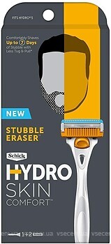 Фото Wilkinson Sword (Schick) станок для гоління Hydro Skin Comfort Stubble Eraser з 2 змінними картриджами