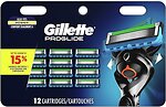 Фото Gillette сменные картриджи ProGlide Power 12 шт