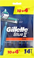 Фото Gillette станок для гоління Blue 2 Plus одноразовий 14 шт