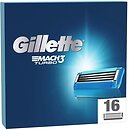 Фото Gillette змінні картриджі Mach 3 Turbo 16 шт