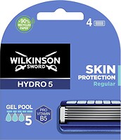 Фото Wilkinson Sword (Schick) змінні картриджі HYDRO 5 Skin Protection Regular 4 шт