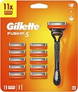 Фото Gillette станок для гоління Fusion5 з 11 змінними картриджами