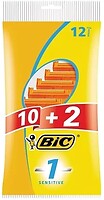 Фото BIC станок для гоління Sensitive 1 одноразовий 12 шт