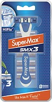 Фото Super-Max станок для гоління Hi-Flo SMX 3 з 8 змінними картриджами