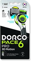 Фото Dorco станок для гоління Pace 6 Pro 3D Motion з 1 змінним картриджем