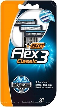 Фото BIC станок для гоління Flex 3 Classic одноразовий 3 шт